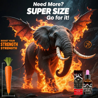 Men’s Penis Enlargement & Delay Massage Oil – Enhance Growth, Stronger & Longer-Lasting Erections