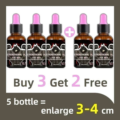 Men’s Penis Enlargement & Delay Massage Oil – Enhance Growth, Stronger & Longer-Lasting Erections