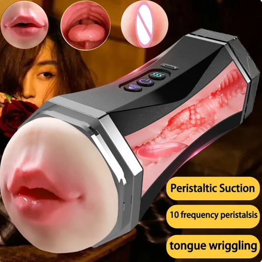 Automatic Sucking Blowjob Machine, Best Blowjob Sex Toys for Men, 8002