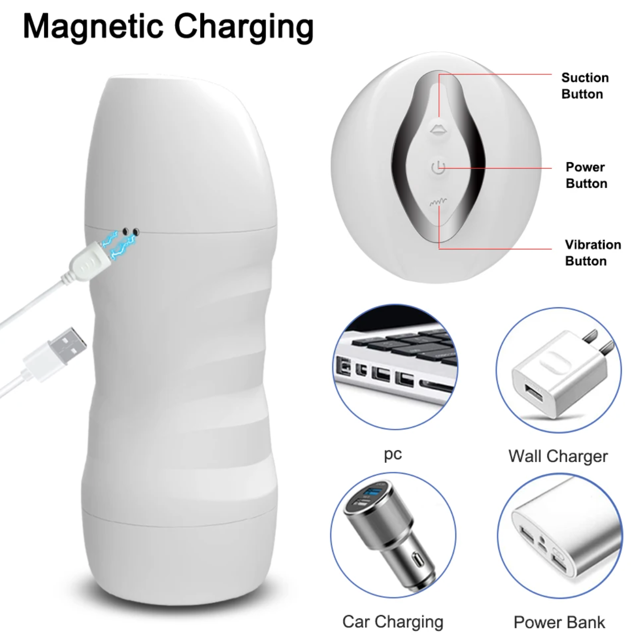 Automatic Sucking Male Mastubator, 8003