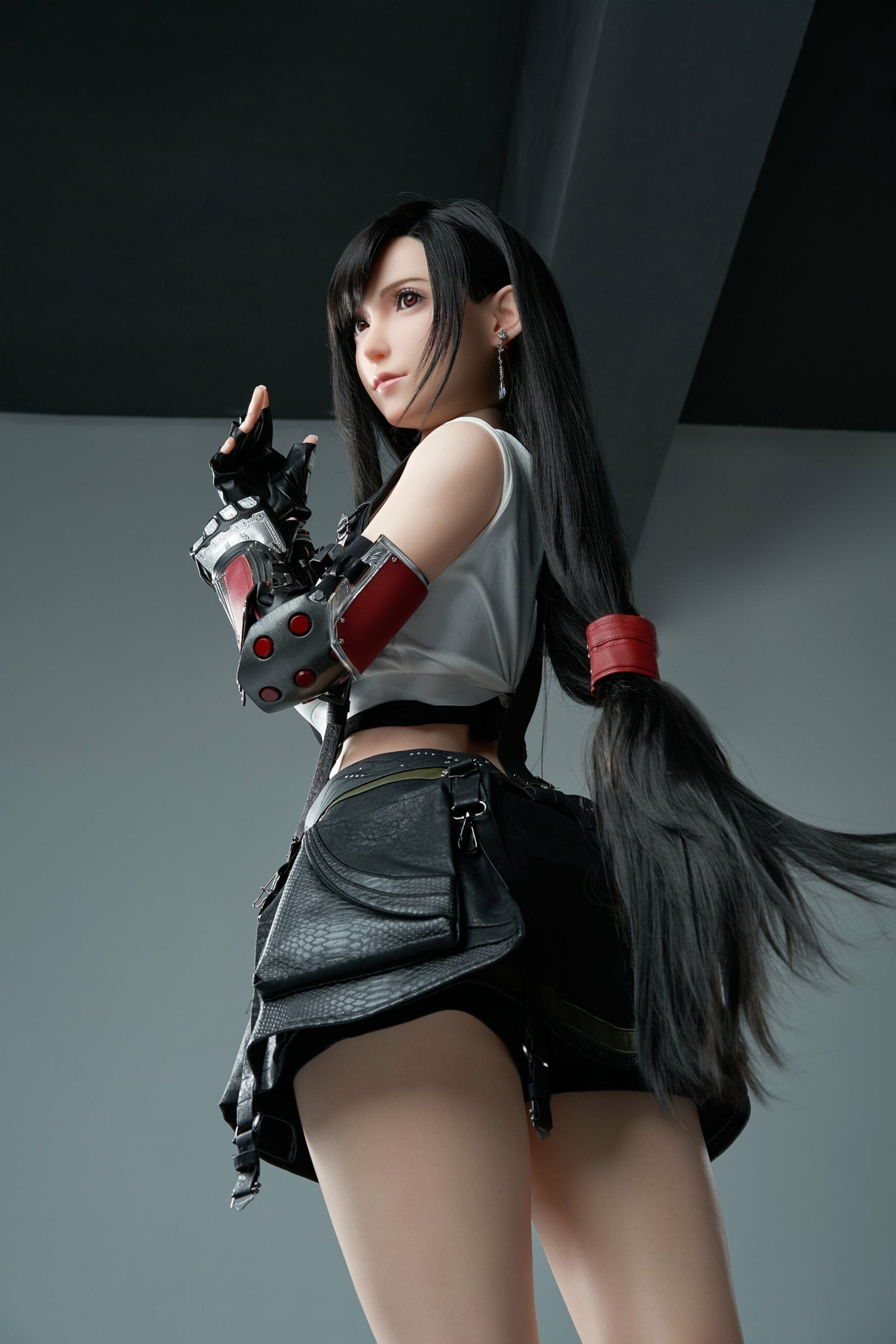 Tifa Black Hair Anime Sex Doll UK Warehouse Sex Doll Plus UK